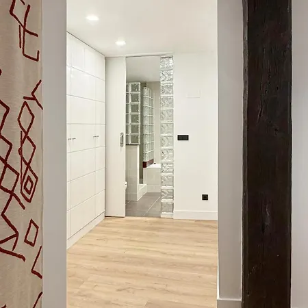 Amplitud, Diseno E Historia En El Casco Viejo Appartamento Bilbao