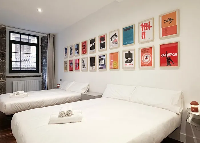 Amplitud, Diseño E Historia En El Casco Viejo Apartamento Bilbao